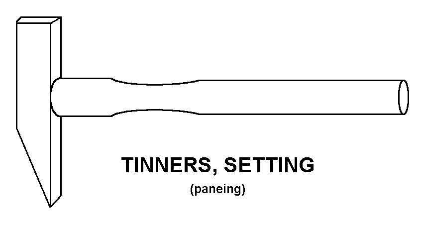 TINNERS, SETTING style nsn 5120-00-230-7855