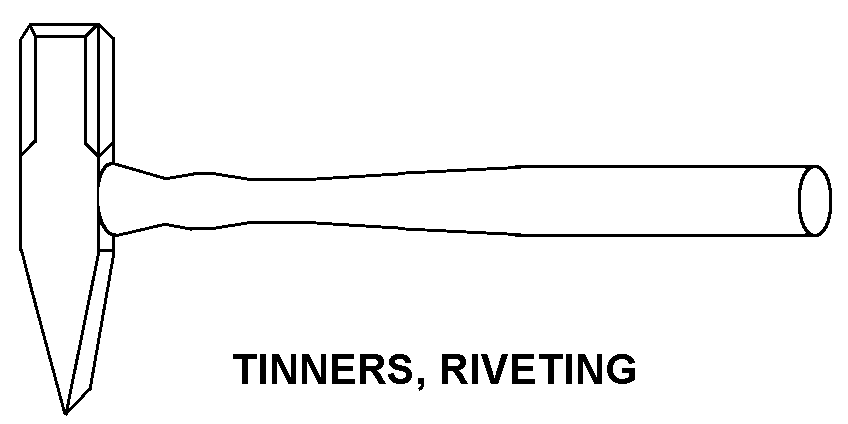 TINNERS, RIVETING style nsn 5120-00-224-4113