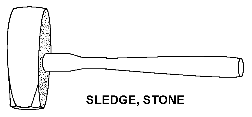 SLEDGE, STONE style nsn 5120-00-224-4105