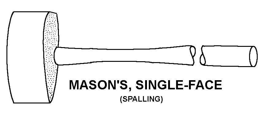 MASON'S SINGLE-FACE style nsn 5120-00-224-4085