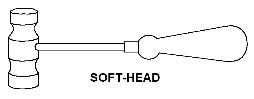 SOFT-HEAD style nsn 5120-01-430-1444