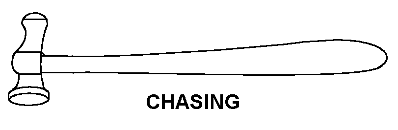 CHASING style nsn 5120-00-299-8424