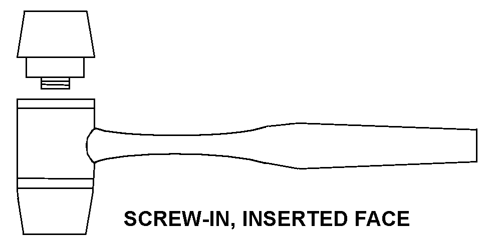 SCREW-IN, INSERTED FACE style nsn 5120-01-399-9291