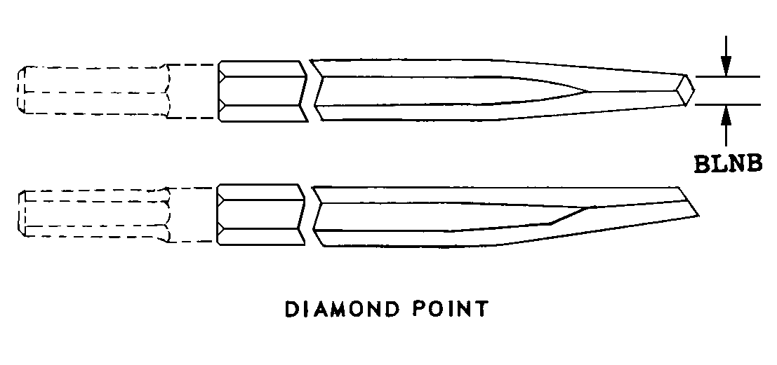 DIAMOND POINT style nsn 5130-00-230-2307