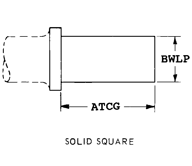 SOLID SQUARE style nsn 5130-01-439-5020