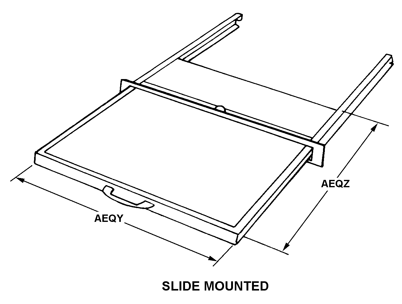 SLIDE MOUNTED style nsn 5975-01-571-6443