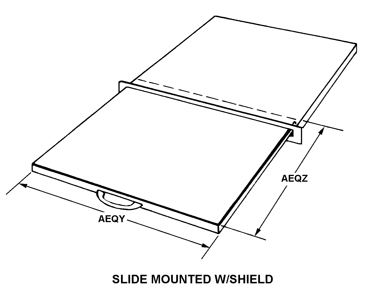 SLIDE MOUNTED W/SHIELD style nsn 5975-01-040-4276