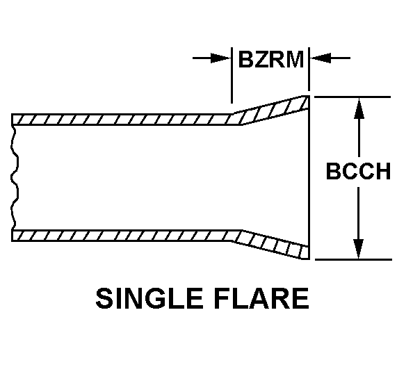 SINGLE FLARE style nsn 4710-01-138-5944