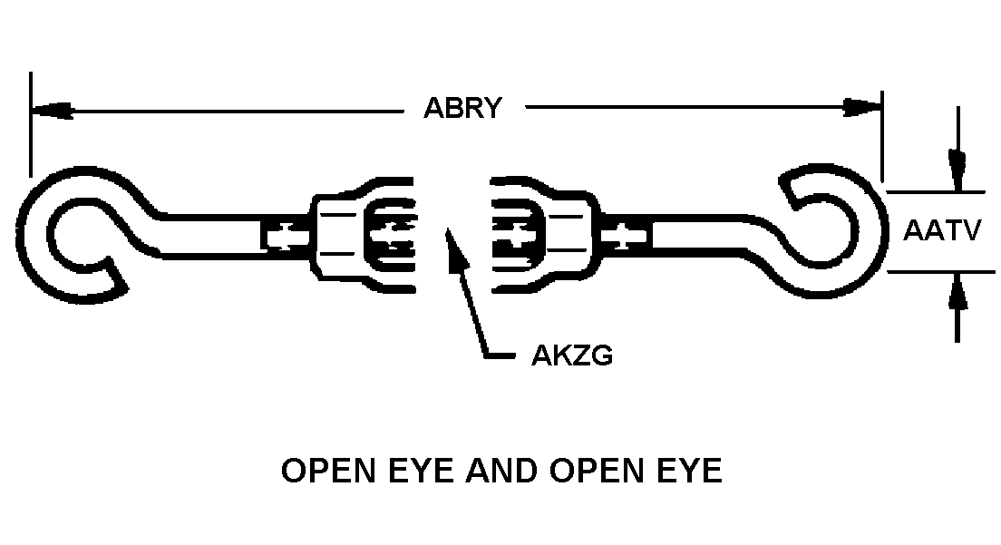 OPEN EYE AND OPEN EYE style nsn 5340-01-067-1769