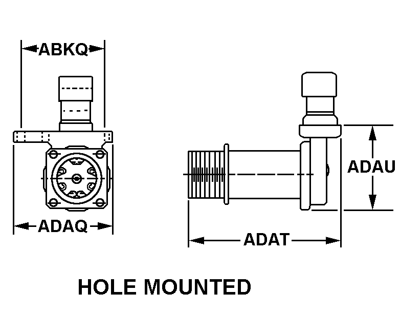 HOLE MOUNTED style nsn 5930-01-450-1297