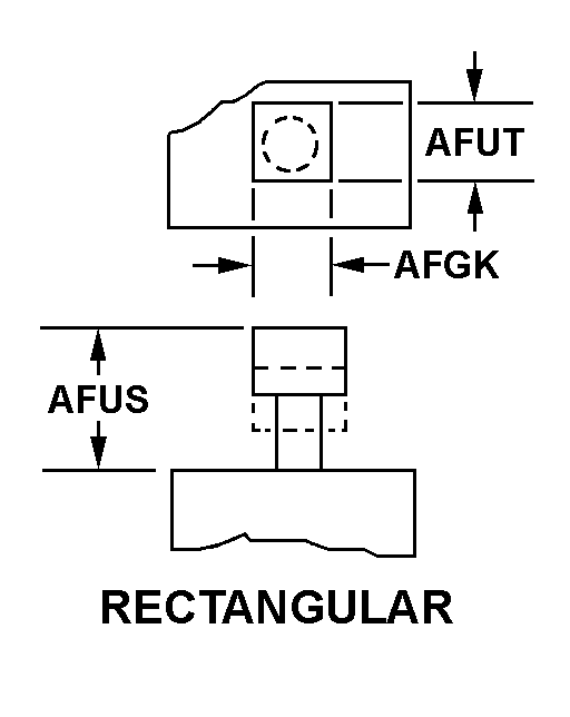 RECTANGULAR style nsn 5930-01-222-7508