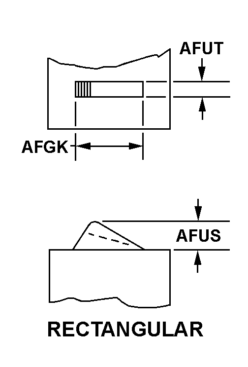 RECTANGULAR style nsn 5930-01-222-7508