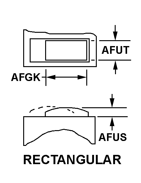 RECTANGULAR style nsn 5930-01-222-7508