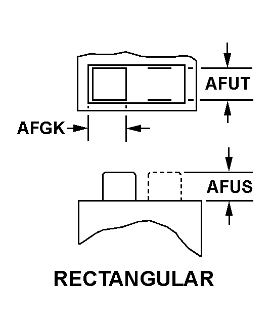 RECTANGULAR style nsn 5930-01-222-7508