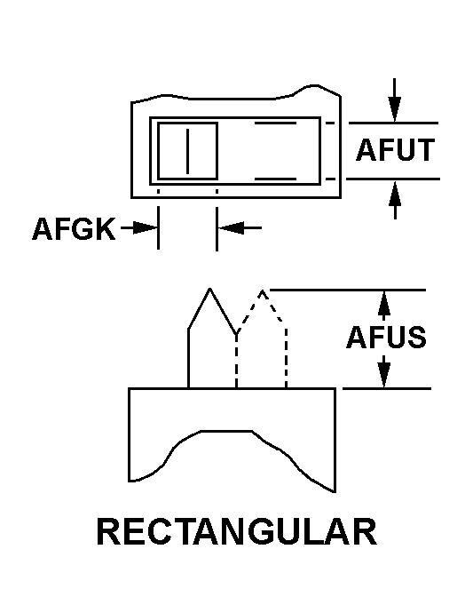 RECTANGULAR style nsn 5930-01-222-7508