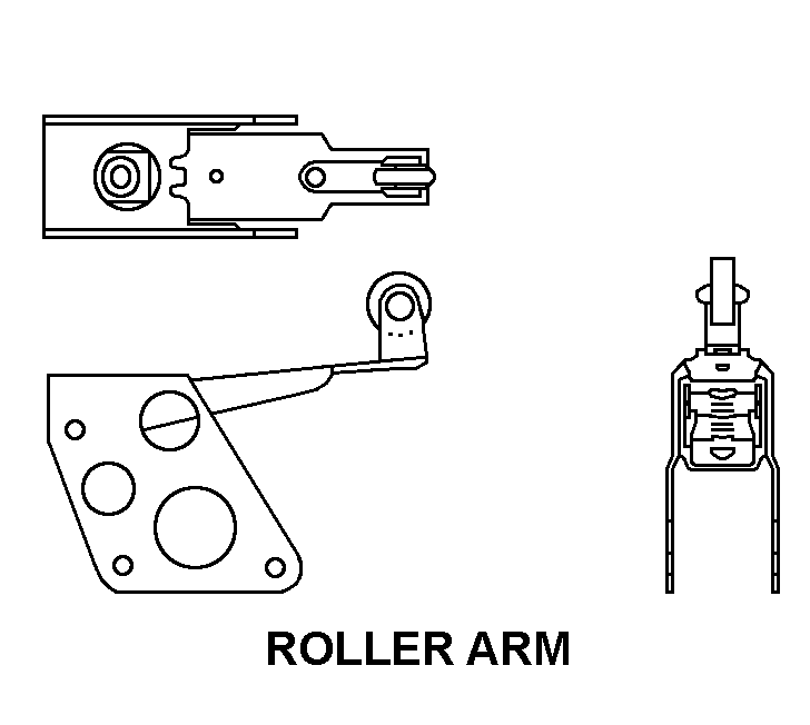 ROLLER ARM style nsn 5930-00-887-7375