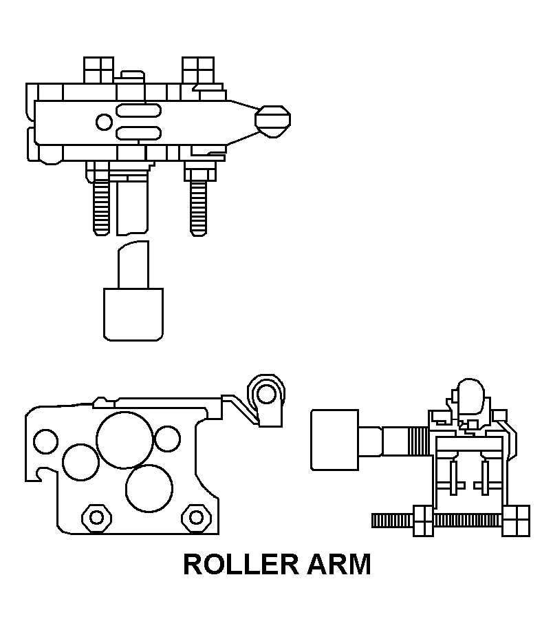 ROLLER ARM style nsn 5930-00-494-8743
