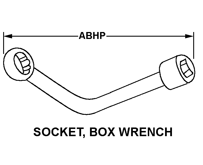 SOCKET, BOX WRENCH style nsn 5120-01-619-3714