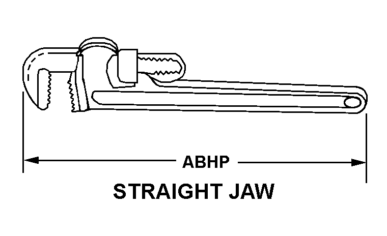 STRAIGHT JAW style nsn 5120-01-398-9196