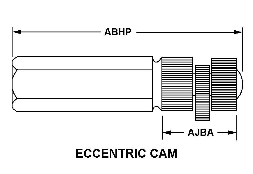 ECCENTRIC CAM style nsn 5120-01-470-9028