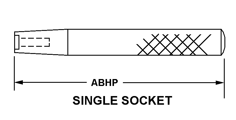 SINGLE SOCKET style nsn 5120-01-003-6711