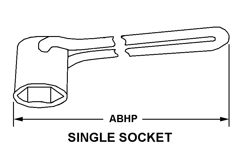 SINGLE SOCKET style nsn 5120-01-003-6711