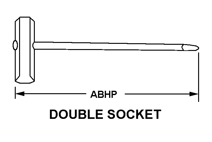 DOUBLE SOCKET style nsn 5120-01-488-5451