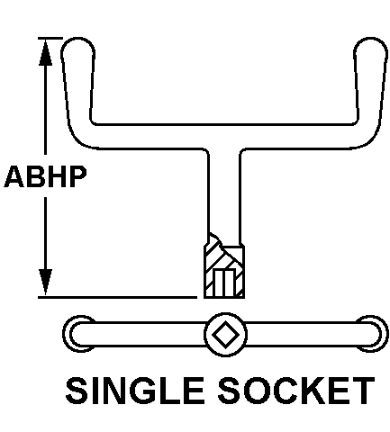 SINGLE SOCKET style nsn 5120-01-003-6711