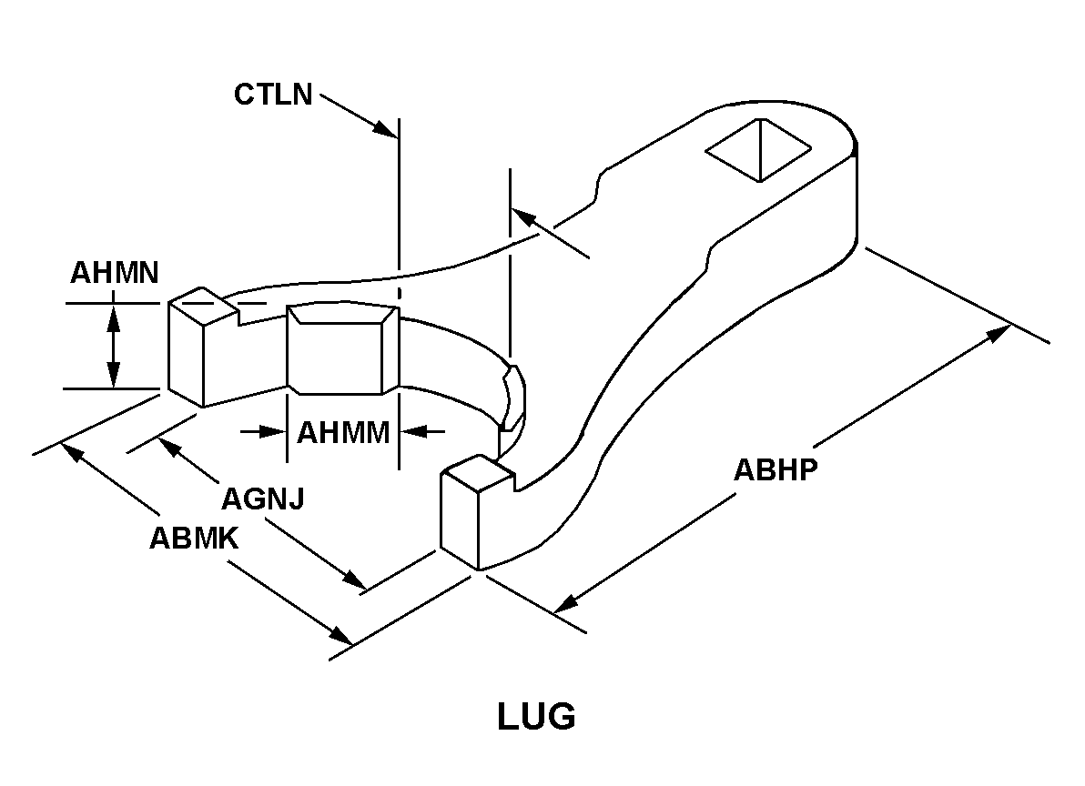 LUG style nsn 5120-01-333-9796