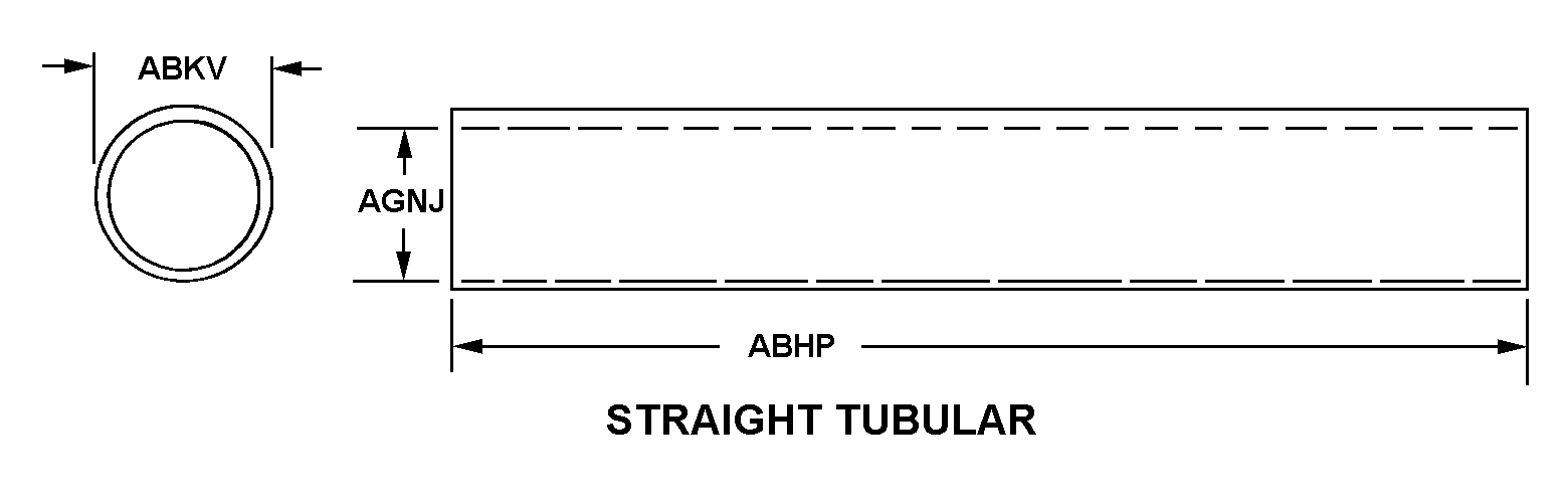 STRAIGHT TUBULAR style nsn 5120-01-518-5129