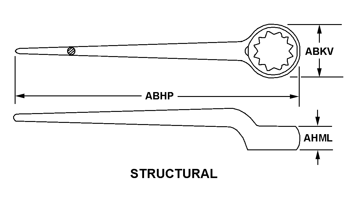 STRUCTURAL style nsn 5120-01-507-2730