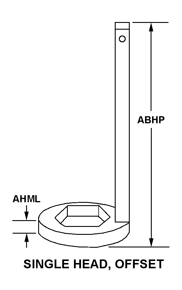 SINGLE HEAD, OFFSET style nsn 5120-00-032-6192