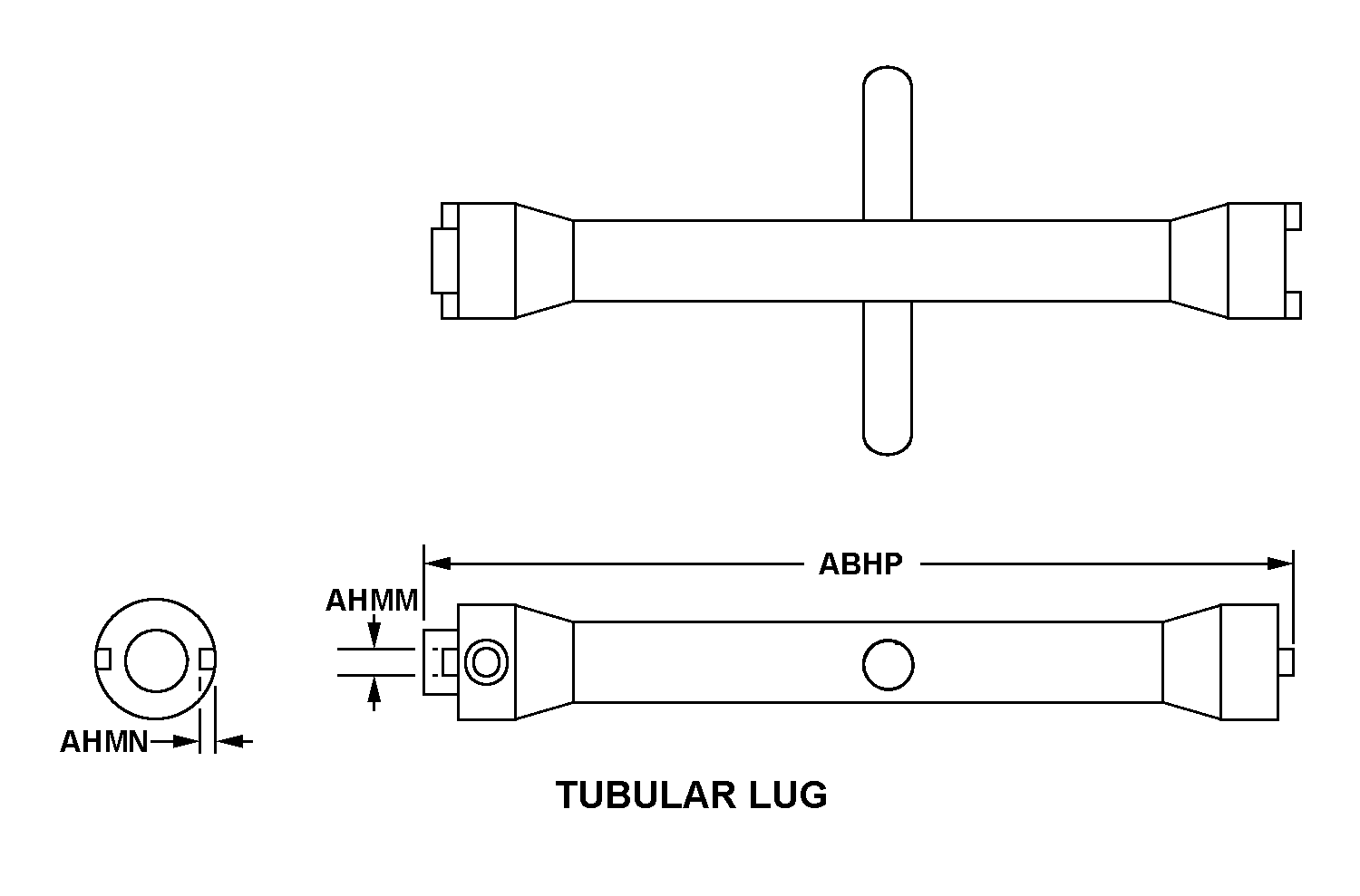 TUBULAR LUG style nsn 5120-00-501-7615