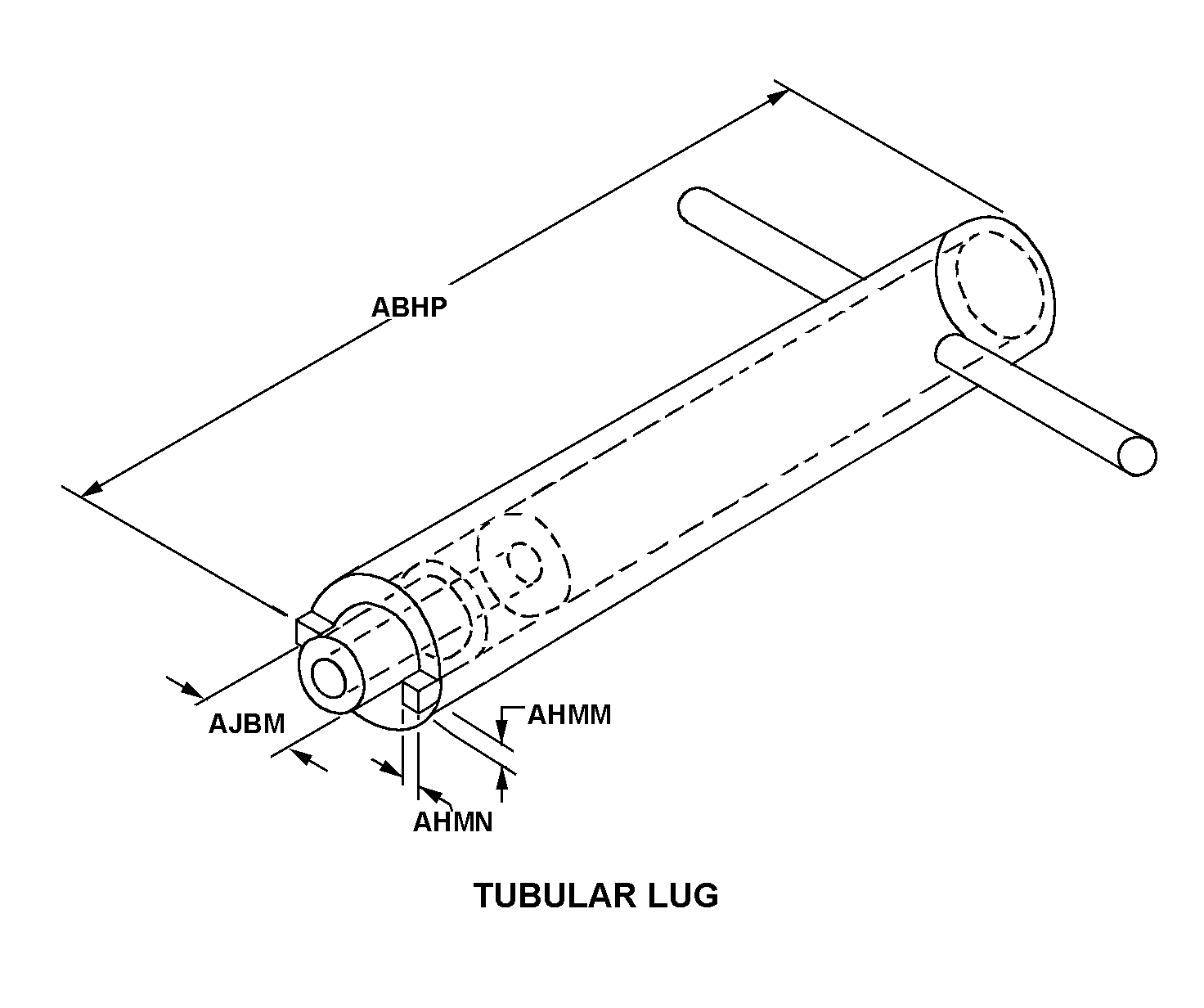 TUBULAR LUG style nsn 5120-01-354-8444