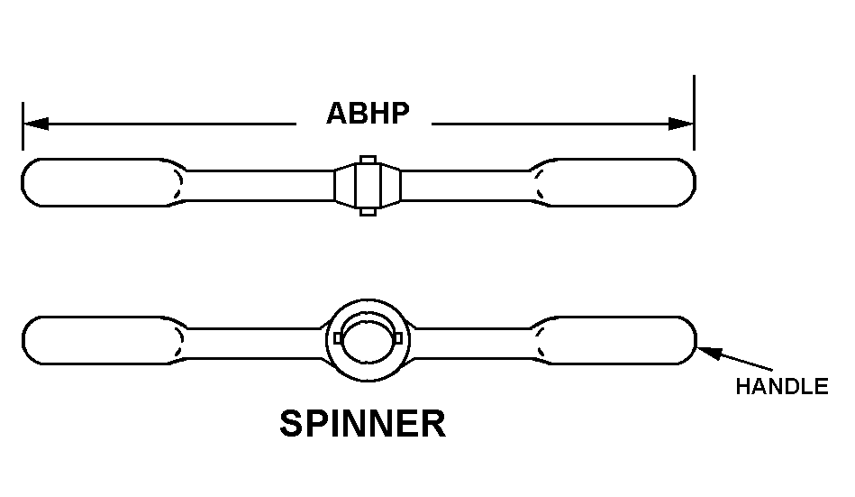 SPINNER style nsn 5120-00-585-6239