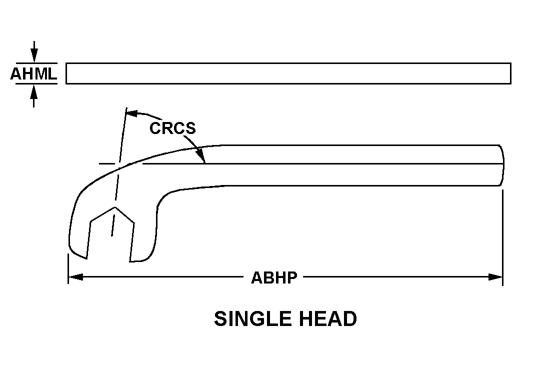 SINGLE HEAD style nsn 5120-01-535-2322