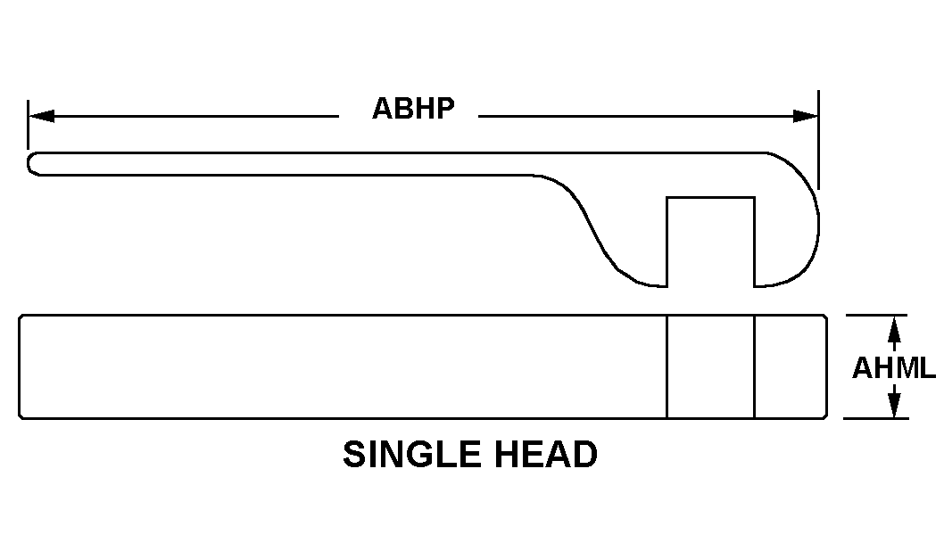 SINGLE HEAD style nsn 5120-00-595-9008