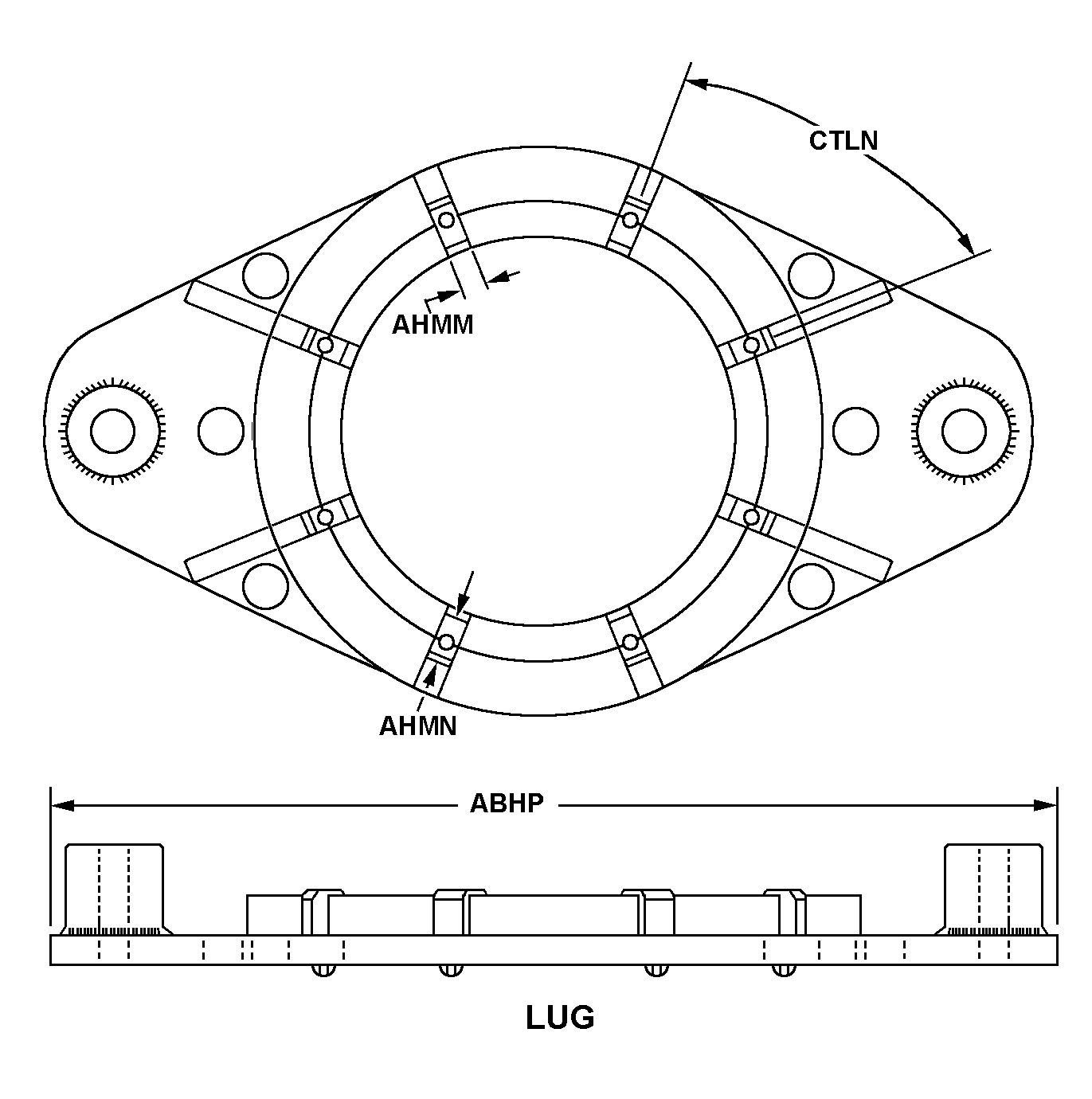 LUG style nsn 5120-01-333-9796