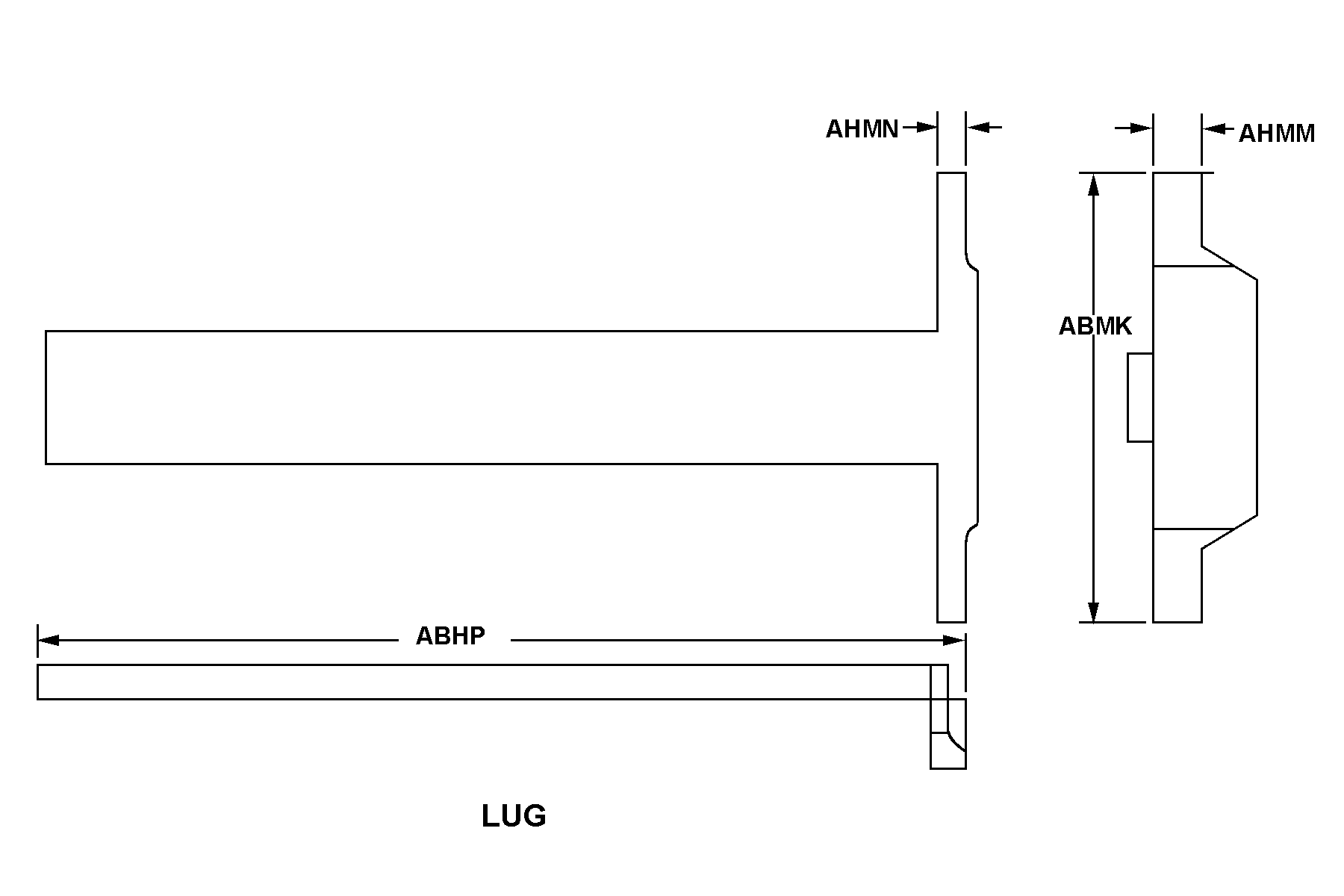 LUG style nsn 5120-01-333-9796