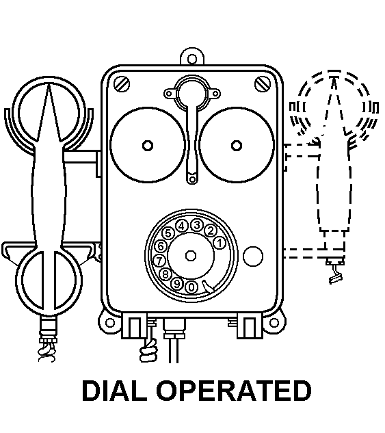 DIAL OPERATED style nsn 5805-01-082-1861