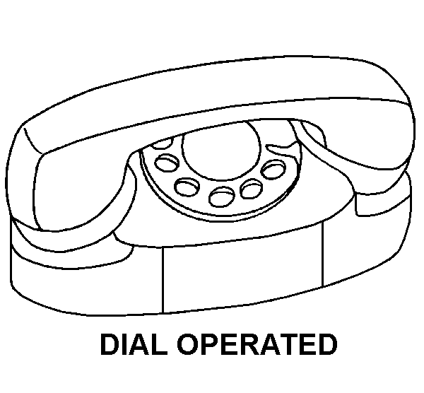 DIAL OPERATED style nsn 5805-00-300-0184