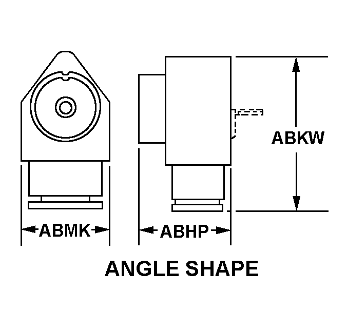 ANGLE SHAPE style nsn 5935-01-223-2792