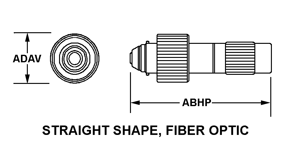 STRAIGHT SHAPE, FIBER OPTIC style nsn 6060-01-467-6373