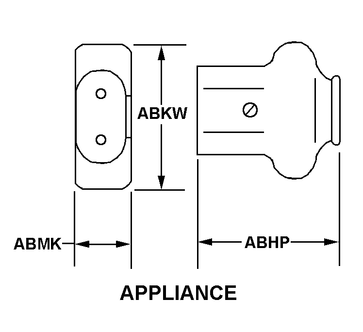 APPLIANCE style nsn 5935-01-076-4483