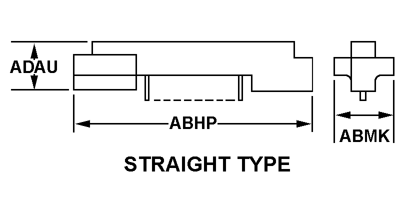 STRAIGHT TYPE style nsn 5935-01-096-8043