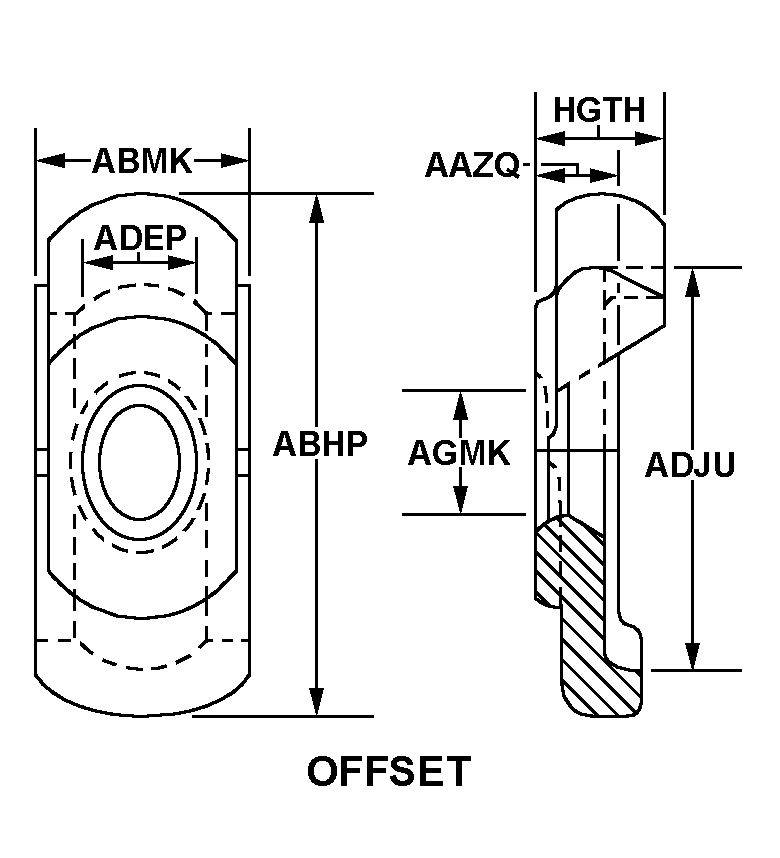 OFFSET style nsn 5340-01-083-5370