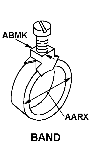 BAND style nsn 4730-00-198-6289