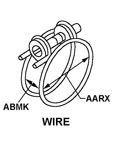 WIRE style nsn 4730-01-587-3174