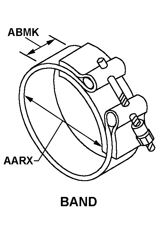 BAND style nsn 4730-00-198-6289