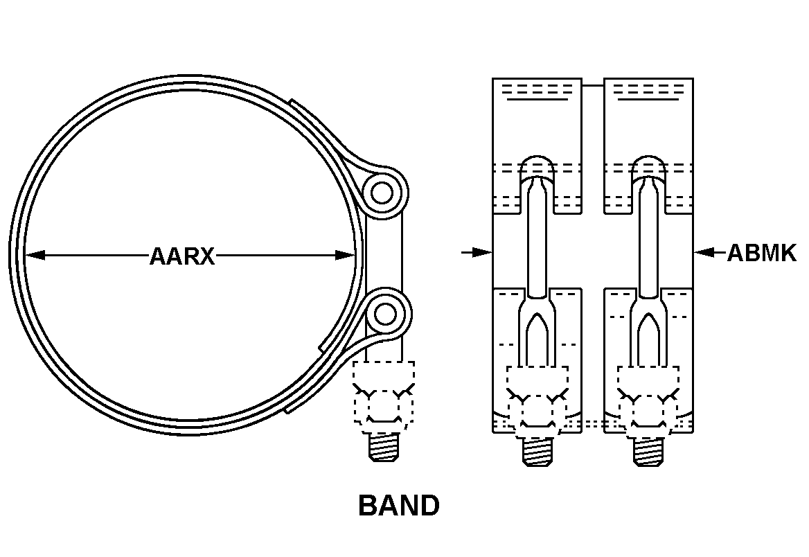 BAND style nsn 4730-00-198-6289